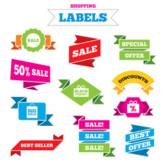 Fototapeta premium Sale speech bubble icon. Black friday symbol