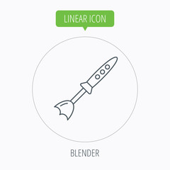 Blender icon. Mixer sign.