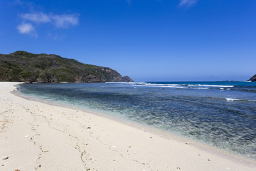 Tanjung Aan beach in Kuta Lombok