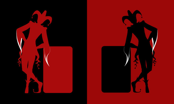 Red and black jokers