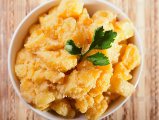 Boiled potato salad