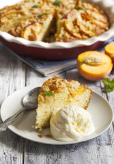 Peach pie
