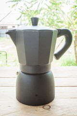 Mokka pot coffee pot