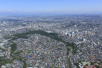 Obraz premium 住宅地／空撮