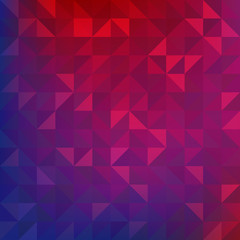 Abstract polygonal seamless background set.