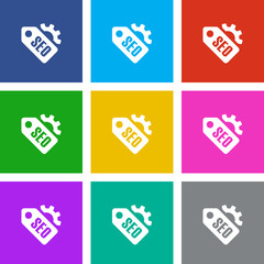 App Icon Metro Style - 9 Colors
