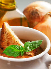 Onion soup