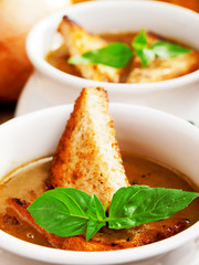 Onion soup