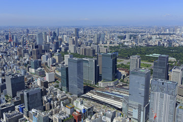 Fototapeta premium 東京の風景／空撮
