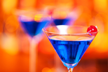 Cocktails Collection - Blue Martini