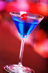 Cocktails Collection - Blue Martini