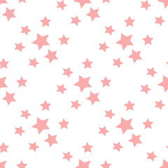 Abstract background with pink stars.