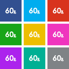 App Icon Metro Style - 9 Colors