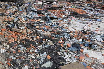 Garment Factory Debris