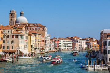 Obraz na płótnie Canvas Canal Grande in Venice, Italy