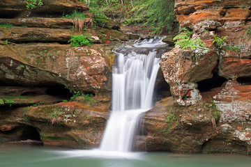 Waterfall in the Hocking Hills