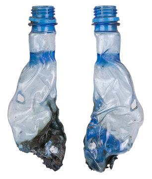 Burning Plastic Bottle