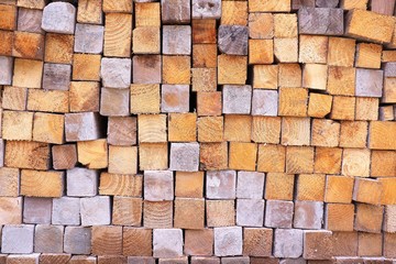 stacked blocks of wood background