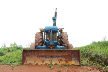 old tractor 