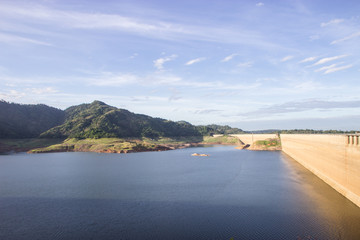 Khun Dan Prakan Chon dam, Nakhon Nayok, Thailand