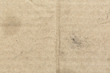 Weathered dirty crease box paper texture