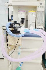 The image of anesthesia apparatus