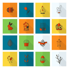 Celebration Easter Icons