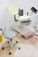 The image of gynecological chair
