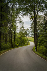 Fototapeta premium winding road