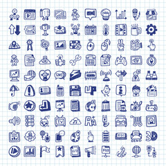 Doodle Web Icons