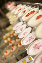 Buffet - a series of restaurant food photo images