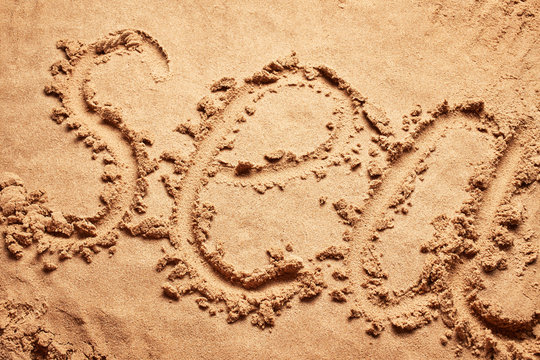 Sea written on sand
