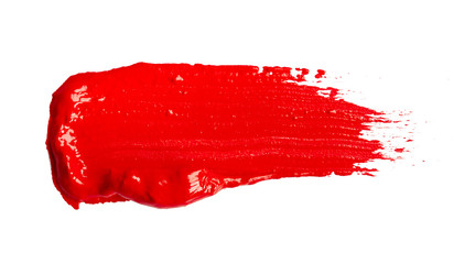 Red paint