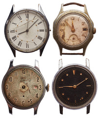 Set of old watches