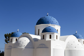 Chiesetta nell'isola di Santorini (Grecia)