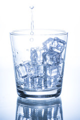 Pouring Water into Glass
