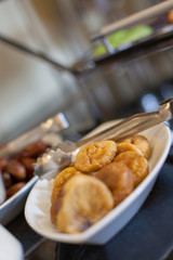 Buffet - a series of restaurant food photo images