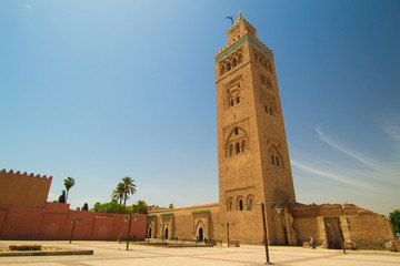 Koutoubia mosque in Marrakesh