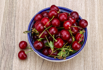 Cherry in the bowl