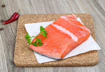 Salmon fillet