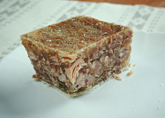 Jellied veal