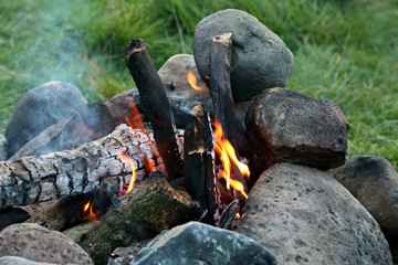 Camp fire