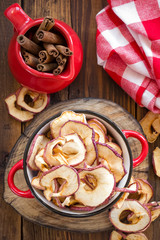 Fototapeta premium dried apples