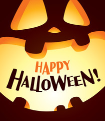 Fototapeta premium Happy Halloween!