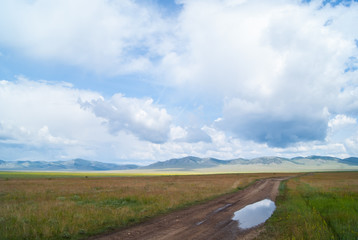 Степь и горы