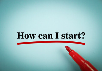How can I start