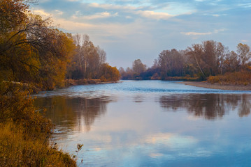 Осень на реке Абакан