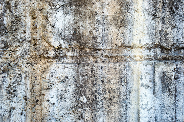 White old painted concrete dirty wall texture