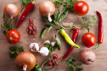 vegetables & spices