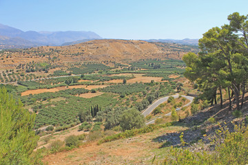 Fototapeta na wymiar Paysage de Crète